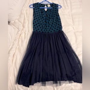 Anthropologie blue dress